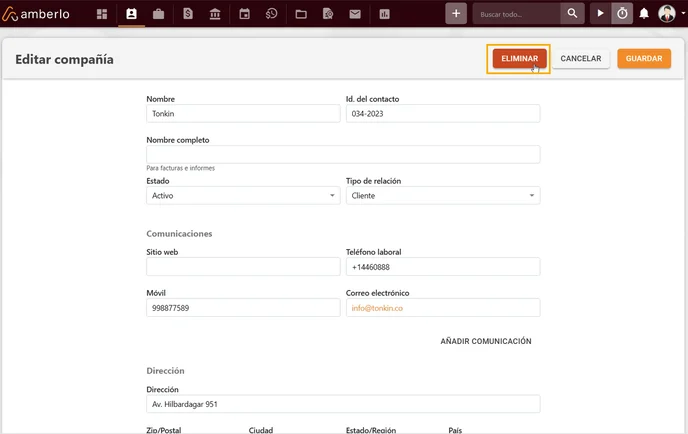 How to Remove Contact4
