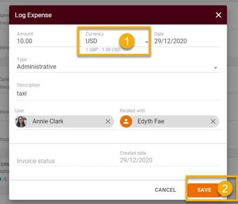 How to change Currency for Rates in Amberlo 6