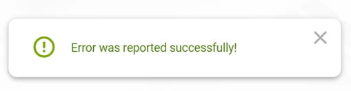 Can I Report a Problem directly from the app 3