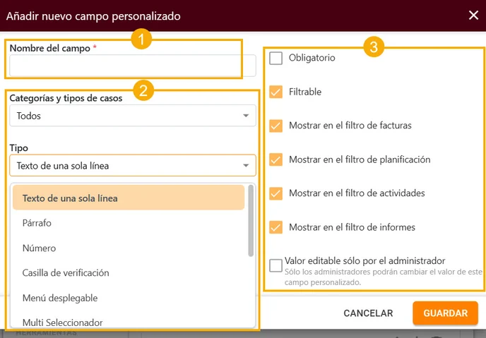 Cómo crear Campos Personalizados_3