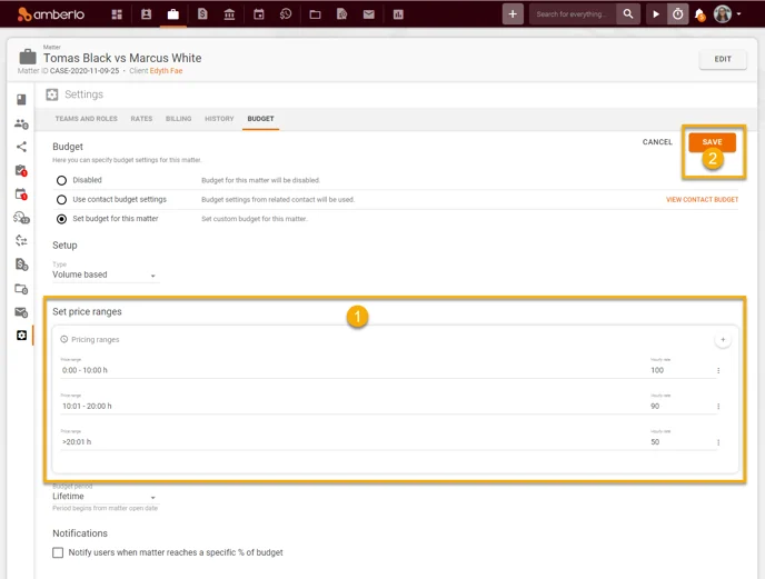 How to Set and Use Volume-based Budgets 8