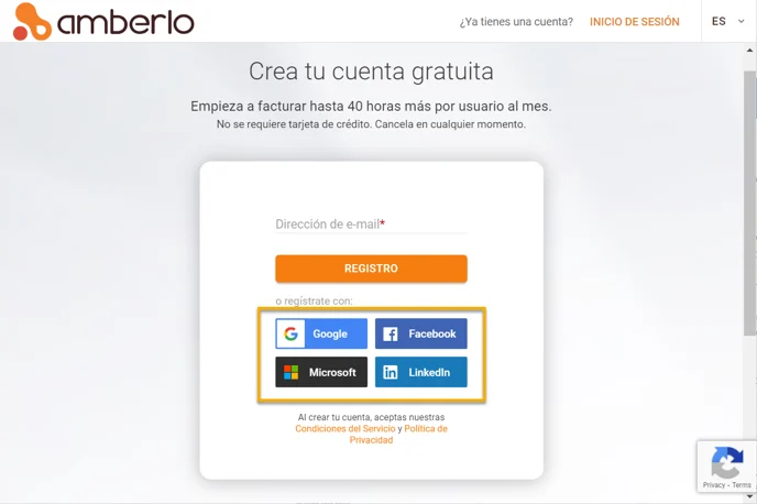 Sociales login