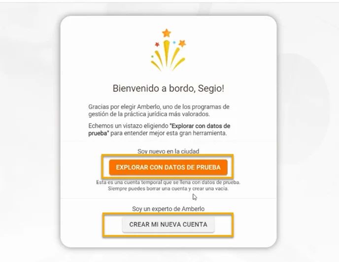 Bienvenido a bordo