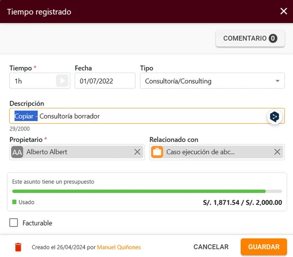 Cómo duplicar Plantillas Horarias y Gastos_4