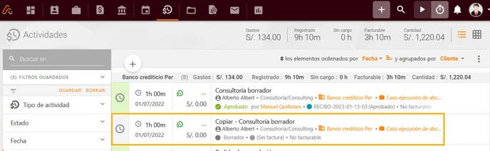 Cómo duplicar Plantillas Horarias y Gastos_3