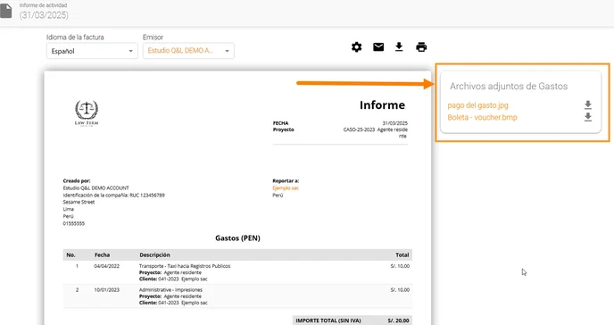 Cómo habilitar el envío de Archivos de Gastos al cliente_1