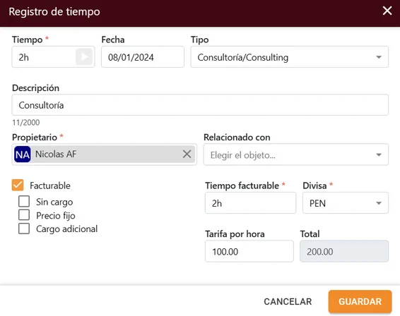 Cómo registrar tiempos desde el Panel de Control_2