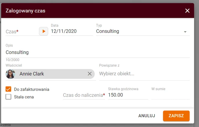 Log Time in a Dashboard PL_2
