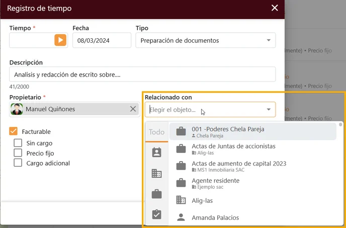 Cómo registrar tiempos en una Actividad_2