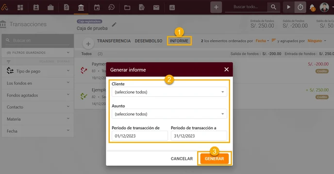 Cómo utilizar la función de Caja Registradora9