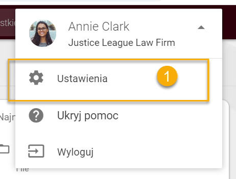 Ustawien Rachunki 1