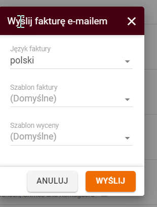 Wysylka faktur 2