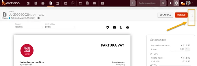 Faktura Korygujaca 3