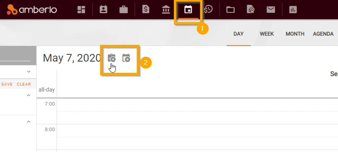 How to create calendar events 1