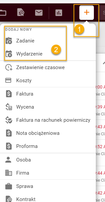 Jak tworzyć zadania i wydarzenia w kalendarzu 2