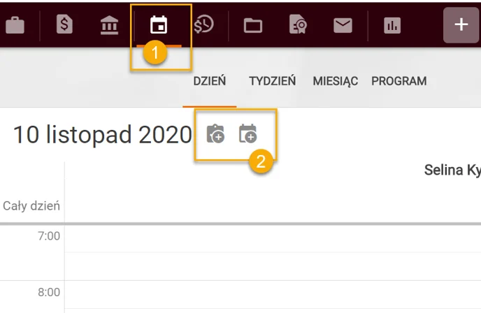 Jak tworzyć zadania i wydarzenia w kalendarzu 1