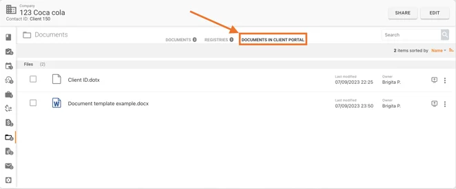 document.sharing.in.client.portal5