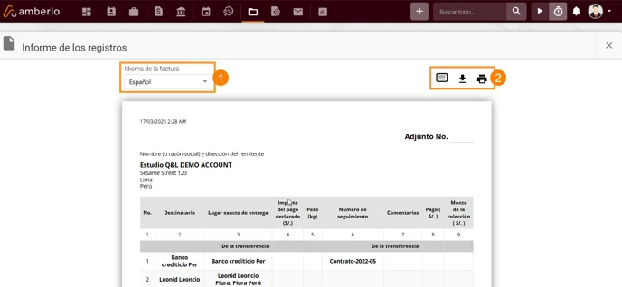 Cómo generar la Lista de Salida_3