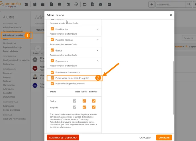 Cómo usar el módulo de Correspondencia en Amberlo_1