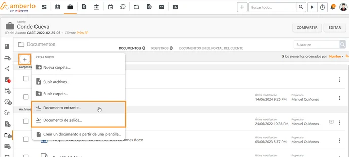 Cómo usar el módulo de Correspondencia en Amberlo_7