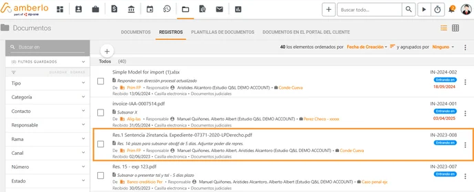 Cómo usar el módulo de Correspondencia en Amberlo_5